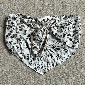 Cropped Windsor Tube Top